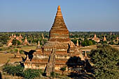 Bagan Myanmar. View of the various stupas close to Buledi. 